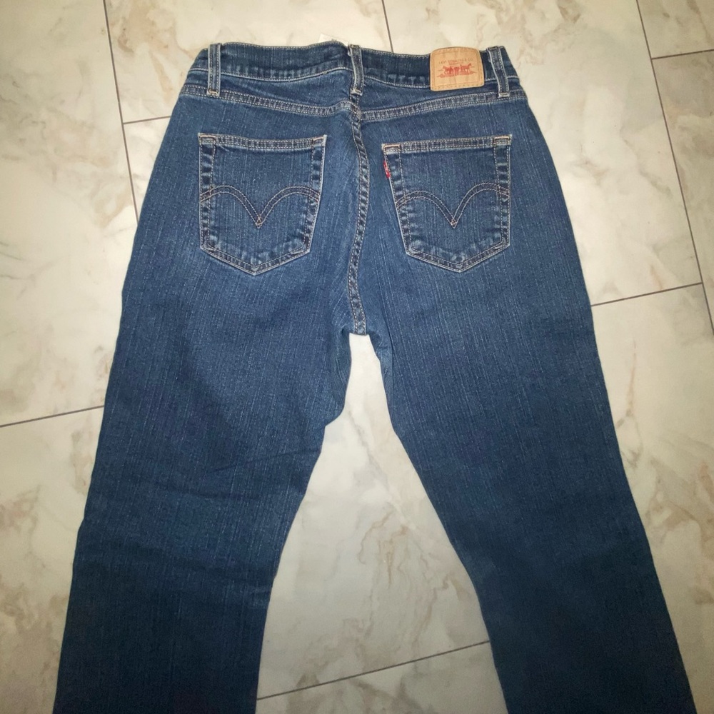 Vintage Levi’s Curvy Cut Jeans - Size 9 M - Medium Wash Bootcut Denim - 28”X30” - Picture 2 of 14